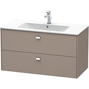 Duravit Brioso Duravit Brioso BR410301043 1020x553 mm Basalt Matt , 2 Basalt Matt , chrome handle