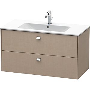 Duravit Brioso Duravit BR410301075 1020x553 mm, Lin , 2 tiroirs, poignée chromée