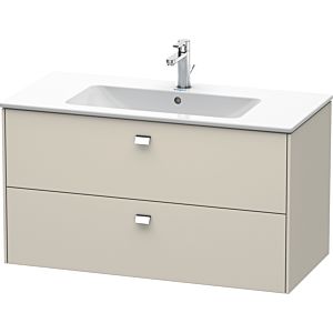 Duravit Brioso Duravit Brioso BR410301091 1020x553 mm Taupe , 2 Taupe , chrome handle