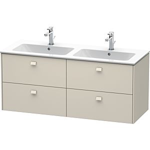 Duravit Brioso Waschtischunterbau BR410609191 1290x553 mm, Taupe, 4 Auszüge