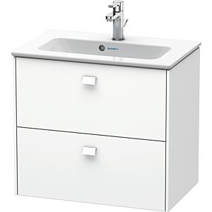 Duravit Brioso Waschtischunterbau BR411001818 Compact 620x553 mm, Weiß Matt, 2 Auszüge