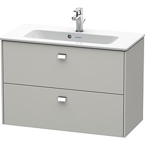 Duravit Brioso Duravit Brioso BR411101007 Compact 820x553 Concrete Gray Matt 2 Concrete Gray Matt chrome handle