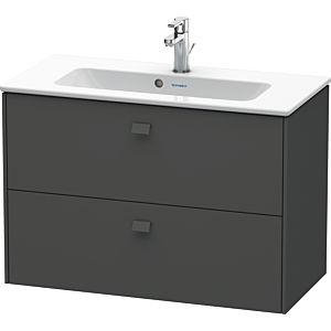 Duravit Brioso Waschtischunterbau BR411104949 Compact 820x553 mm, Graphit Matt, 2 Auszüge