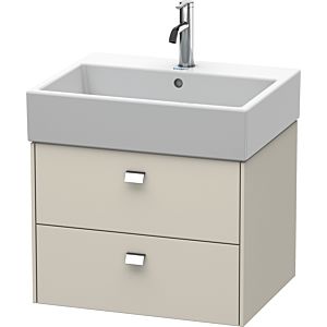 Duravit Brioso Duravit Brioso BR415301091 584x459mm, Taupe , 2 pull-outs, Taupe handle
