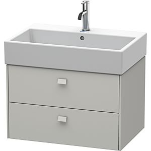 Duravit Brioso Duravit Brioso BR415400707 684x459mm, Concrete Gray Matt , 2 pull-outs