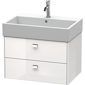 Duravit Brioso BR415401022 684x459mm, Blanc Brillant , 2 Blanc Brillant , poignée chromée
