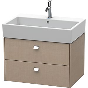 Duravit Brioso Duravit BR415401075 684x459mm, Lin , 2 Lin , poignée chromée