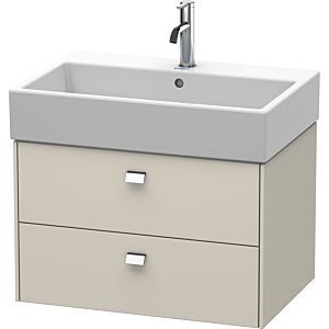 Duravit Brioso Duravit Brioso BR415401091 684x459mm, Taupe , 2 Taupe , chrome handle