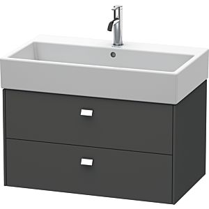 Duravit Brioso BR415501049 784x459mm, Graphite Mat , 2 Graphite Mat , poignée Graphite Mat