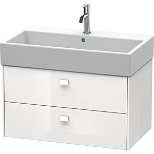 Duravit Brioso Waschtischunterbau BR415502222 784x459mm, Weiß Hochglanz, 2 Auszüge