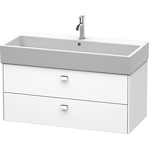 Duravit Brioso Duravit Brioso BR415601018 984x459mm, White Matt , 2 pull-outs, White Matt handle