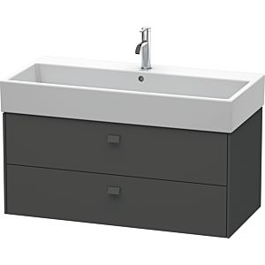 Duravit Brioso BR415604949 984x459mm, Graphite Mat , 2 Graphite Mat