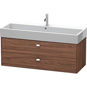 Duravit Brioso BR415701021 1184x459mm, Noyer Foncé Décor / chrome, 2 Noyer Foncé Décor