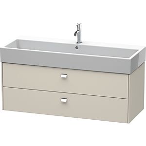 Duravit Brioso Duravit BR415701091 1184x459mm, Taupe , 2 Taupe , poignée chromée