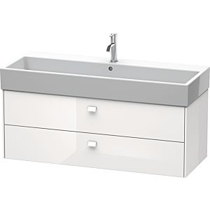 Duravit Brioso Waschtischunterbau BR415702222 1184x459mm, Weiß Hochglanz, 2 Auszüge