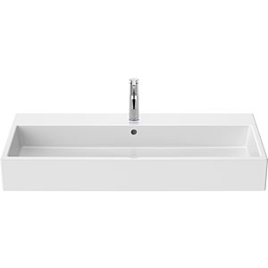 Duravit Vero Air Waschtisch 23501000271 weiss wondergliss, 100x47cm, Hahnloch, geschliffen