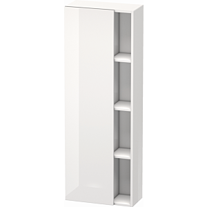 Duravit DuraStyle cabinet DS1238L2218 50x24x140cm, door on the left, white high gloss / white matt