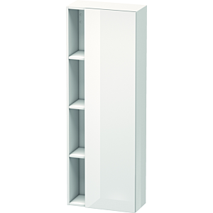 Duravit DuraStyle DS1238R2222 50x24x140cm, porte à droite, blanc haute brillance
