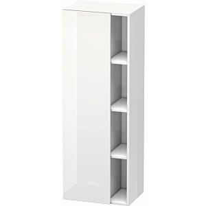 Duravit DuraStyle Hochschrank DS1239R2218 50x36x140cm, Tür rechts, weiß hochglanz/weiß matt