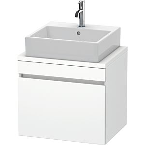 Duravit DuraStyle vasque DS530001818 60 x 47,8 cm, blanc mat, pour console, 2000 coulissant
