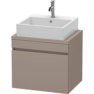 Duravit DuraStyle vasque match0 DS530004343 60 x 47,8 cm, basalte mat, pour console, coulissant 2000