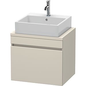 Duravit DuraStyle vasque DS530009191 60 x 47,8 cm, taupe, pour console, 2000 coulissant
