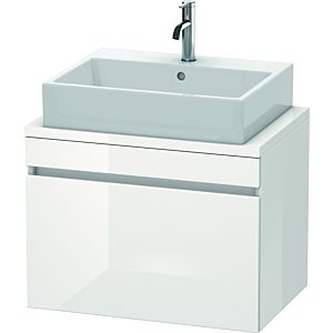 Duravit DuraStyle vanity unit DS530102222 70 x 47.8 cm, white high gloss, for console, 2000 pull-out