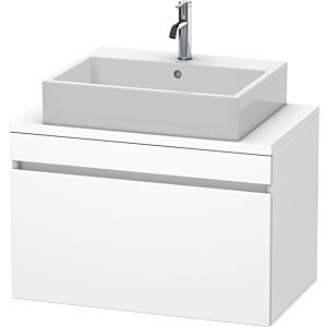 Duravit DuraStyle Waschtisch-Unterschrank DS530201818 80 x 47,8 cm, weiß matt, für Konsole, 1 Auszug