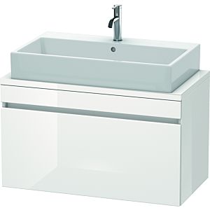 Duravit DuraStyle vanity unit DS530302222 90 x 47.8 cm, white high gloss, for console, 2000 pull-out