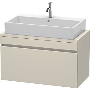 Duravit DuraStyle vanity unit DS530309191 90 x 47.8 cm, taupe, for console, 2000 pull-out