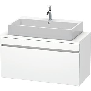Duravit DuraStyle vasque DS530401818 100 x 47,8 cm, blanc mat, pour console, 2000 coulissant