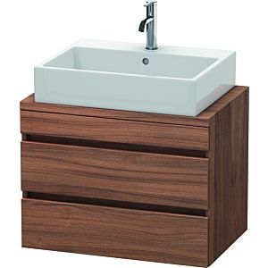 Duravit DuraStyle vanity unit DS530607979 70 x 47.8 cm, natural walnut, for console, 2 drawers