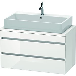 Duravit DuraStyle vasque DS530803535 90 x 47,8 cm, chêne terra, pour console, 2 tiroirs