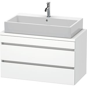 Duravit DuraStyle vasque DS530801818 90 x 47,8 cm, blanc mat, pour console, 2 tiroirs