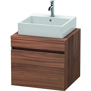 Duravit DuraStyle Waschtisch-Unterschrank DS531007979 60 x 54,8 cm, nussbaum natur, für Konsole, 1 Auszug