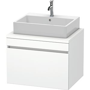 Duravit DuraStyle vasque DS531101818 70 x 54,8 cm, blanc mat, pour console, 2000 coulissant