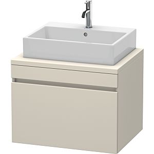 Duravit DuraStyle vanity unit DS531109191 70 x 54.8 cm, taupe, for console, 2000 pull-out