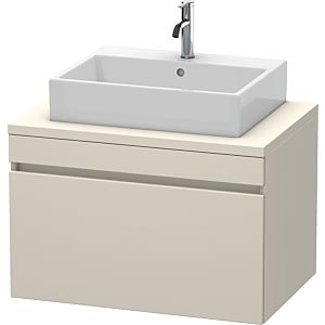 Duravit DuraStyle vanity unit DS531209191 80 x 54.8 cm, taupe, for console, 2000 pull-out
