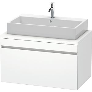 Duravit DuraStyle vasque DS531301818 90 x 54,8 cm, blanc mat, pour console, 2000 coulissant