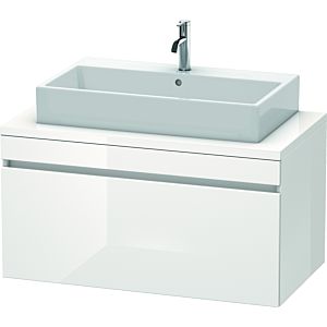 Duravit DuraStyle vasque DS531402222 100 x 54,8 cm, blanc brillant, pour console, 2000 coulissant