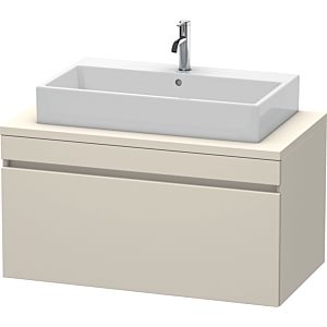 Duravit DuraStyle vanity unit DS531409191 100 x 54.8 cm, taupe, for console, 2000 pull-out