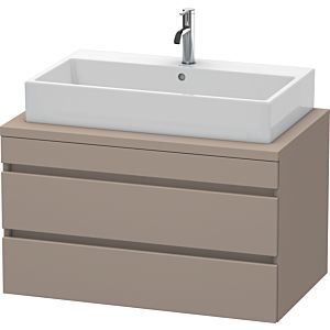 Duravit DuraStyle vanity unit DS531804343 90 x 54.8 cm, basalt matt, for console, 2 drawers