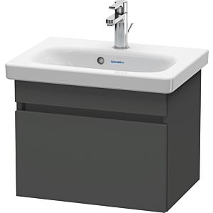 Duravit DuraStyle vasque match0 DS630304949 50 x 36,8 cm, graphite mat, coulissant 2000