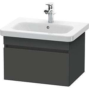 Duravit DuraStyle Waschtischunterbau DS638004949 Graphit Matt, 58x44,8x39,8cm, 1 Auszug