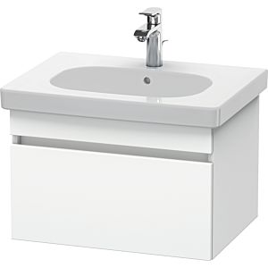 Duravit DuraStyle Waschtisch-Unterschrank DS638301818 60 x 45,3 cm, weiß matt, 1 Auszug, wandhängend