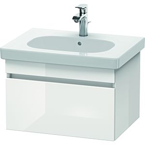 Duravit DuraStyle Waschtisch-Unterschrank DS638302222 60 x 45,3 cm, weiß hochglanz, 1 Auszug, wandhängend