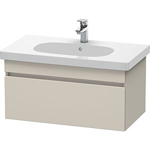 Duravit DuraStyle Waschtisch-Unterschrank DS638409191 80 x 45,3 cm, taupe, 1 Auszug, wandhängend