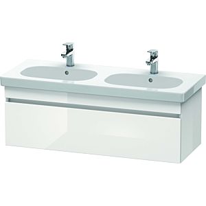 Duravit DuraStyle Waschtisch-Unterschrank DS638601843 115 x 45,3 cm, weiß matt/basalt matt, 1 Auszug, wandhängend