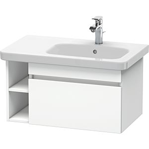 Duravit DuraStyle Waschtischunterbau DS639301818 Weiß Matt, 73x44,8x39,8cm, Becken rechts, 1 Auszug
