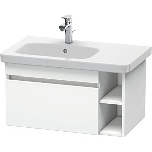 Duravit DuraStyle Waschtischunterbau DS639401818 Weiß Matt, 73x44,8x39,8cm, Becken links, 1 Auszug